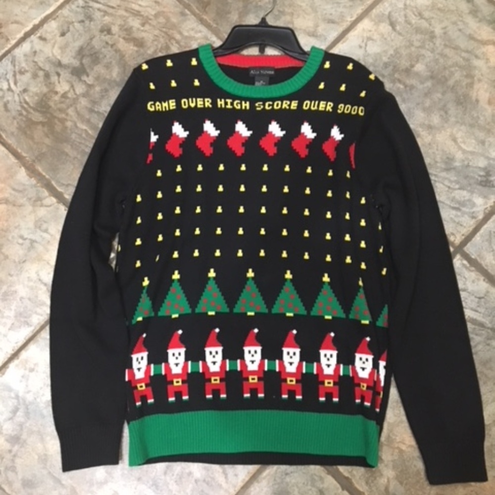 NWT Video Game Christmas Sweater